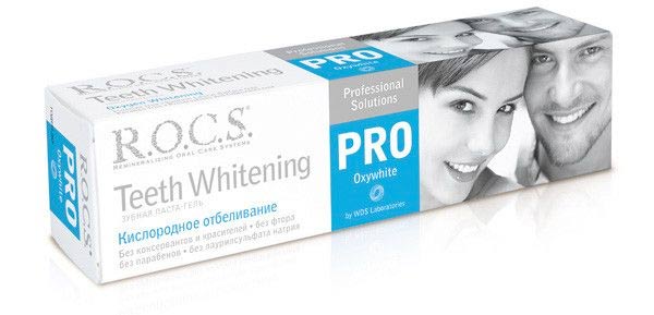 отзывы фото Зубная паста ROCS Teeth Whitening PRO